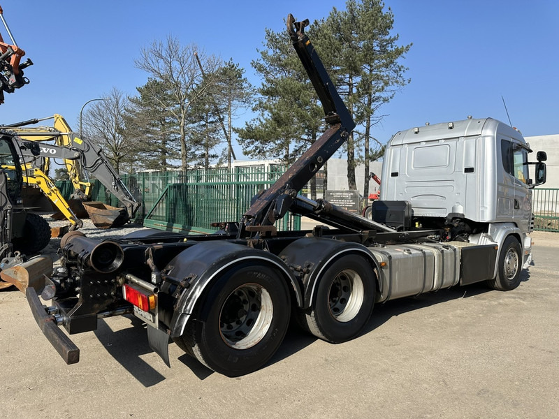 Scania 144G-530 V8 6x4 HOOKLIFT 20T MEILLER -VOL LUCHT - OPTI-CRUISE - CR19 SLAAPCABINE - Multibasculante camión: foto 5 Scania 144G-530 V8 6x4 HOOKLIFT 20T MEILLER -VOL LUCHT - OPTI-CRUISE - CR19 SLAAPCABINE - Multibasculante camión: foto 5