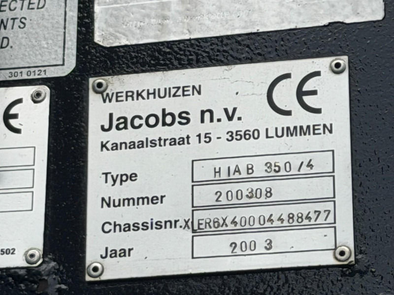 Scania 164L-480 V8 6x4 + CRANE HIAB 350-4 + JIB 90-4 - *TOP CONDITION* - ROTATOR - RADIO - RETARDER - STEEL SPRING / HUB REDUCTION - BE TRUCK - Camión grúa: foto 5 Scania 164L-480 V8 6x4 + CRANE HIAB 350-4 + JIB 90-4 - *TOP CONDITION* - ROTATOR - RADIO - RETARDER - STEEL SPRING / HUB REDUCTION - BE TRUCK - Camión grúa: foto 5