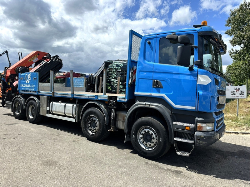 Scania G440 8x4 + (26.5m!) CRANE PALFINGER PK78002 SH G 8x + 1 + WINCH - PLATFORM 6m25 - MANUAL - HUB REDUCTION - STEEL SPRING - EURO 5 - BE TRUCK - Camión grúa: foto 2 Scania G440 8x4 + (26.5m!) CRANE PALFINGER PK78002 SH G 8x + 1 + WINCH - PLATFORM 6m25 - MANUAL - HUB REDUCTION - STEEL SPRING - EURO 5 - BE TRUCK - Camión grúa: foto 2