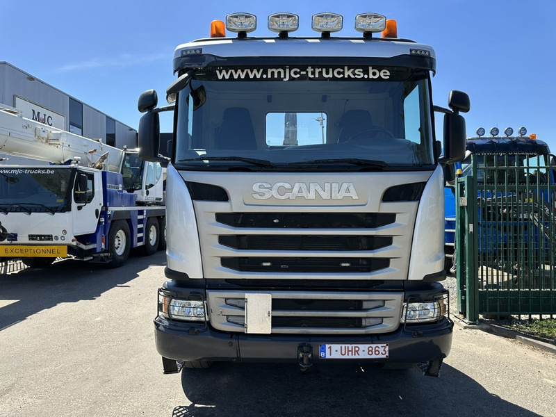 Scania G450 6x4 HAAKSYSTEEM AJK 20T - 5760mm - 3m90 WB - BLADVERING / NAAFREDUCTIE - EURO 6 - BE TRUCK - Multibasculante camión: foto 2 Scania G450 6x4 HAAKSYSTEEM AJK 20T - 5760mm - 3m90 WB - BLADVERING / NAAFREDUCTIE - EURO 6 - BE TRUCK - Multibasculante camión: foto 2