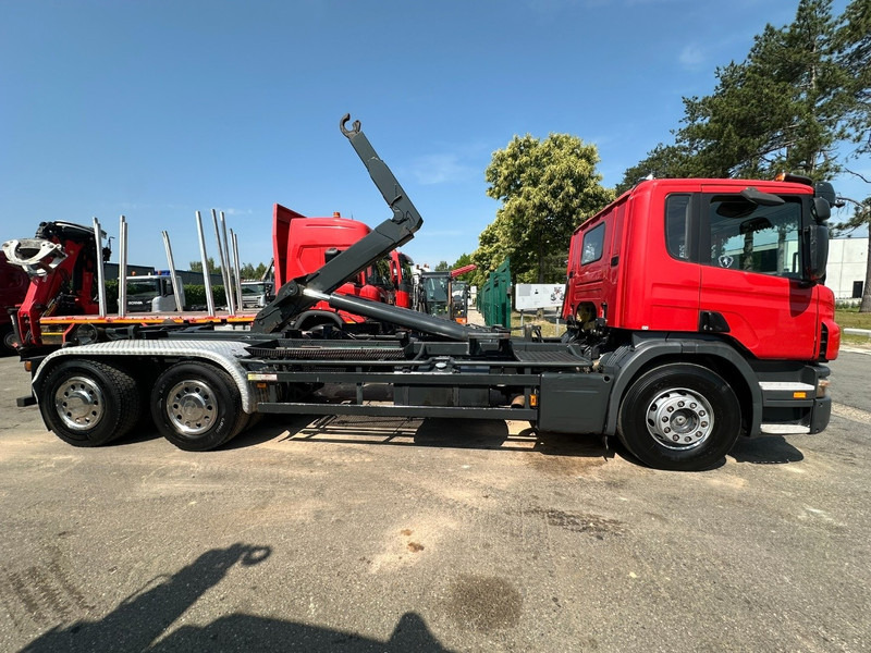 Scania P380 6x4 HOOKLIFT HIAB 25T - 6100mm - A/C - CAMERA - E4 - AIR SUSPENSION - BE TRUCK - Multibasculante camión: foto 4 Scania P380 6x4 HOOKLIFT HIAB 25T - 6100mm - A/C - CAMERA - E4 - AIR SUSPENSION - BE TRUCK - Multibasculante camión: foto 4