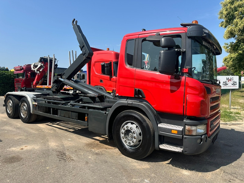 Scania P380 6x4 HOOKLIFT HIAB 25T - 6100mm - A/C - CAMERA - E4 - AIR SUSPENSION - BE TRUCK - Multibasculante camión: foto 1 Scania P380 6x4 HOOKLIFT HIAB 25T - 6100mm - A/C - CAMERA - E4 - AIR SUSPENSION - BE TRUCK - Multibasculante camión: foto 1