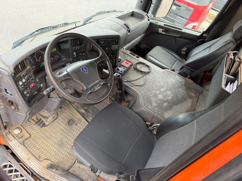 Camión caja abierta, Camión grúa Scania P420 8X4 PRITSCHE + (25m) KRAN HIAB 422 E-5 HIPRO + JIB 100X-4 - RETARDER - *284.000km* - MANUAL - STEEL SPRING - EURO 3 - BE TRUCK: foto 15 Camión caja abierta, Camión grúa Scania P420 8X4 PRITSCHE + (25m) KRAN HIAB 422 E-5 HIPRO + JIB 100X-4 - RETARDER - *284.000km* - MANUAL - STEEL SPRING - EURO 3 - BE TRUCK: foto 15