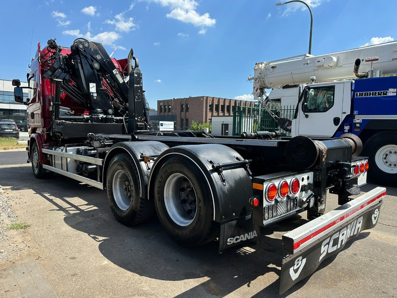 Scania R580 6X2 V8 HOOKLIFT + CRANE HIAB 211 E-4 HIPRO - ROTATOR - RETARDER - ALCOA ALU - RADIO - NL TRUCK - Multibasculante camión, Camión grúa: foto 5 Scania R580 6X2 V8 HOOKLIFT + CRANE HIAB 211 E-4 HIPRO - ROTATOR - RETARDER - ALCOA ALU - RADIO - NL TRUCK - Multibasculante camión, Camión grúa: foto 5
