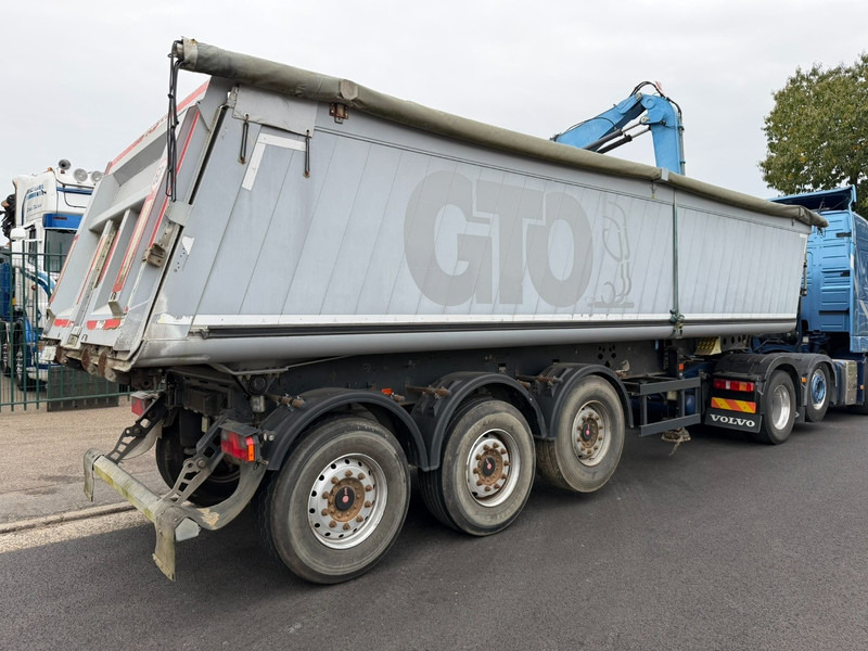 Schmitz Cargobull SKI 24 - 8.5 - 30m³ ALU TIPPER - STEEL CHASSIS - LIFT-AXLE - BELGIAN PAPERS - Volquete semirremolque: foto 5 Schmitz Cargobull SKI 24 - 8.5 - 30m³ ALU TIPPER - STEEL CHASSIS - LIFT-AXLE - BELGIAN PAPERS - Volquete semirremolque: foto 5
