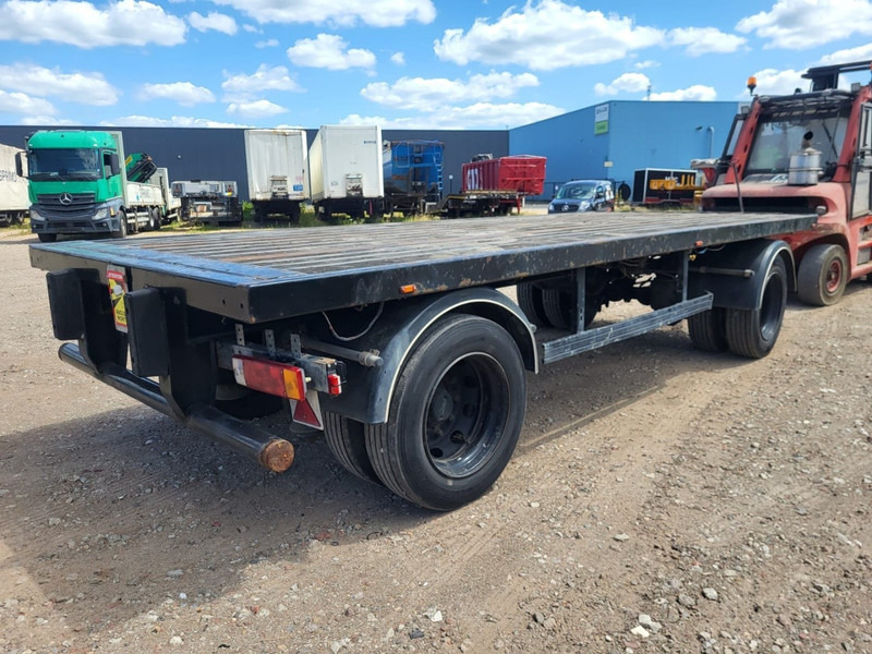 Trailor 2-AS PLATTE AANHANGER - SMB - AIR SUSPENSION - DOUBLE WHEELS - Remolque plataforma/ Caja abierta: foto 4 Trailor 2-AS PLATTE AANHANGER - SMB - AIR SUSPENSION - DOUBLE WHEELS - Remolque plataforma/ Caja abierta: foto 4