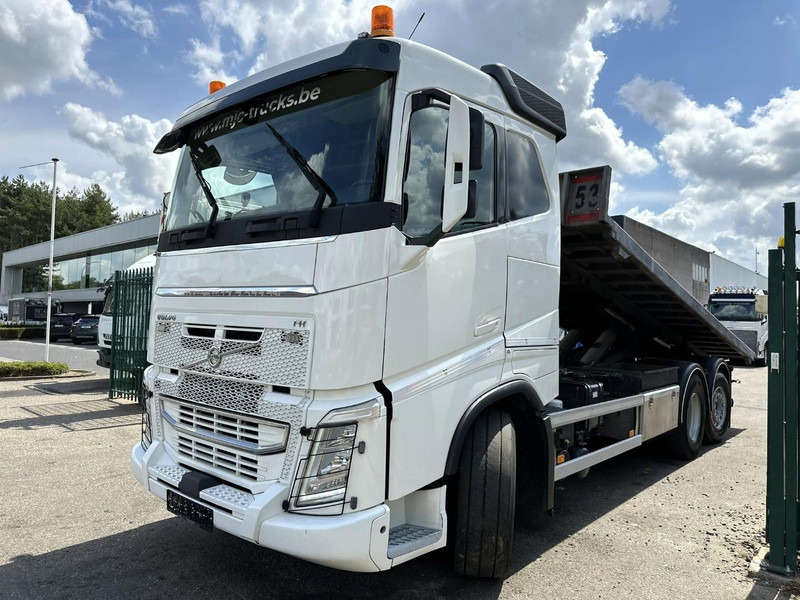 Volvo FH 420 6x2 KETTING 24T / CHAIN / KETTEN SYSTEM - LIFT + STEERING AXLE - INCL CONTAINER - I SHIFT - BE TRUCK - Camión con equipo de cable: foto 3 Volvo FH 420 6x2 KETTING 24T / CHAIN / KETTEN SYSTEM - LIFT + STEERING AXLE - INCL CONTAINER - I SHIFT - BE TRUCK - Camión con equipo de cable: foto 3