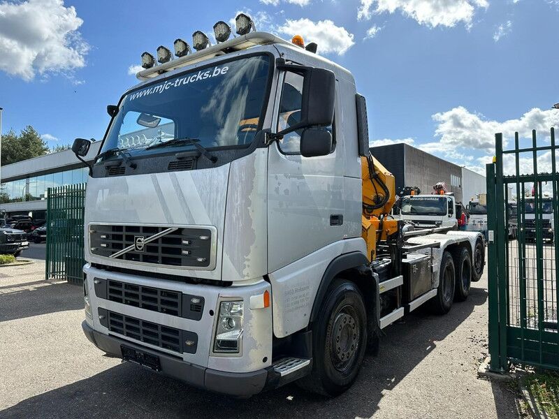 Volvo FH12-420 8x4 HOOKLIFT AJK + CRANE EFFER 250 - 3S - RADIO - TRIDEM LIFT + STEERING AXLE - I SHIFT - BE TRUCK - Multibasculante camión, Camión grúa: foto 3 Volvo FH12-420 8x4 HOOKLIFT AJK + CRANE EFFER 250 - 3S - RADIO - TRIDEM LIFT + STEERING AXLE - I SHIFT - BE TRUCK - Multibasculante camión, Camión grúa: foto 3