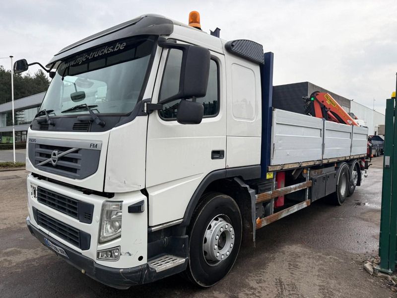 Volvo FM 460 EEV - 6x2 BAUSTOFF KRAN PK 18502 SH B (3x) + 3-ACHSEN ANHANGER - LIFT + STEERING AXLE - RADIO - I-SHIFT - 6m65 PLATFORM - 13L ENGINE - GOOD CONDITION - Camión caja abierta: foto 5 Volvo FM 460 EEV - 6x2 BAUSTOFF KRAN PK 18502 SH B (3x) + 3-ACHSEN ANHANGER - LIFT + STEERING AXLE - RADIO - I-SHIFT - 6m65 PLATFORM - 13L ENGINE - GOOD CONDITION - Camión caja abierta: foto 5