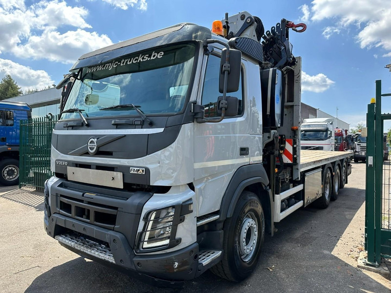 Volvo FMX 330 8x4 TRIDEM PRITSCHE + KRAN EFFER 265 / 6S - PLATFORM 7m50 - EURO 6 - RADIO - *473.000km* - TÜV 05/2026 - BE TRUCK - Camión caja abierta, Camión grúa: foto 4 Volvo FMX 330 8x4 TRIDEM PRITSCHE + KRAN EFFER 265 / 6S - PLATFORM 7m50 - EURO 6 - RADIO - *473.000km* - TÜV 05/2026 - BE TRUCK - Camión caja abierta, Camión grúa: foto 4
