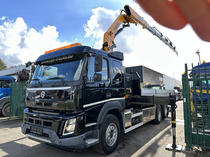 Volvo FMX 370 6x2 PRITSCHE 6M35 + KRAN EFFER 215/6S -*127.000km* - LIFT AXLE - DOUBLE WHEELS - I SHIFT - EURO 6 - BE PAPERS - Camión caja abierta, Camión grúa: foto 5 Volvo FMX 370 6x2 PRITSCHE 6M35 + KRAN EFFER 215/6S -*127.000km* - LIFT AXLE - DOUBLE WHEELS - I SHIFT - EURO 6 - BE PAPERS - Camión caja abierta, Camión grúa: foto 5