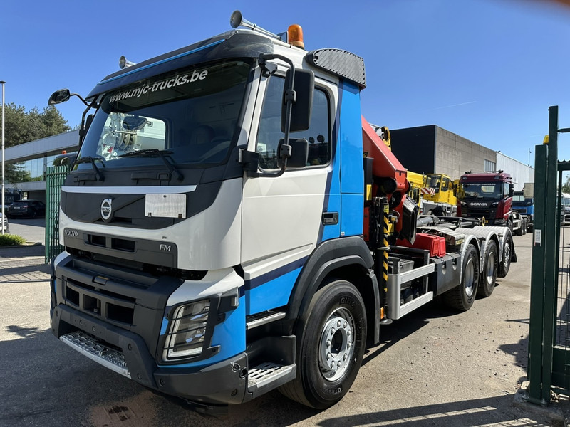 Volvo FMX 460 8x4 TRIDEM HOOKLIFT + CRANE PK 23002 SH + GRABBER / ROTATOR - EURO 6 - LIFT + STEERING AXLE - *374.000km* - EXT BUMPER - Multibasculante camión, Camión grúa: foto 3 Volvo FMX 460 8x4 TRIDEM HOOKLIFT + CRANE PK 23002 SH + GRABBER / ROTATOR - EURO 6 - LIFT + STEERING AXLE - *374.000km* - EXT BUMPER - Multibasculante camión, Camión grúa: foto 3