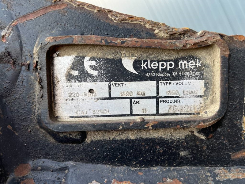 Cazo para Maquinaria de construcción KLEPP MEK S70: foto 7