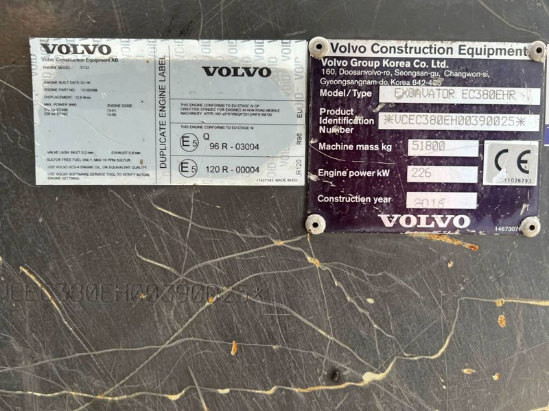 Volvo EC380E HR UHD - Excavadora de cadenas: foto 4 Volvo EC380E HR UHD - Excavadora de cadenas: foto 4