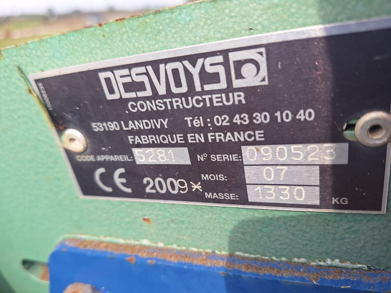 Desvoys - Segadora: foto 5 Desvoys - Segadora: foto 5