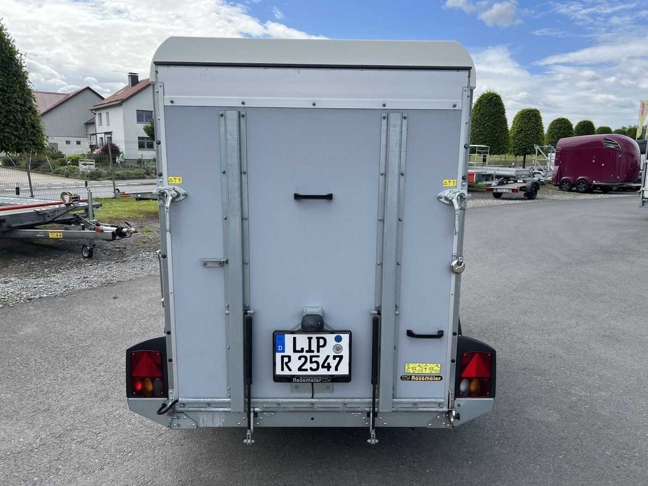 BOECKMANN KT 2513/135 F Tür TKL Stützen Kofferanhänger - Caja cerrada remolque: foto 4 BOECKMANN KT 2513/135 F Tür TKL Stützen Kofferanhänger - Caja cerrada remolque: foto 4