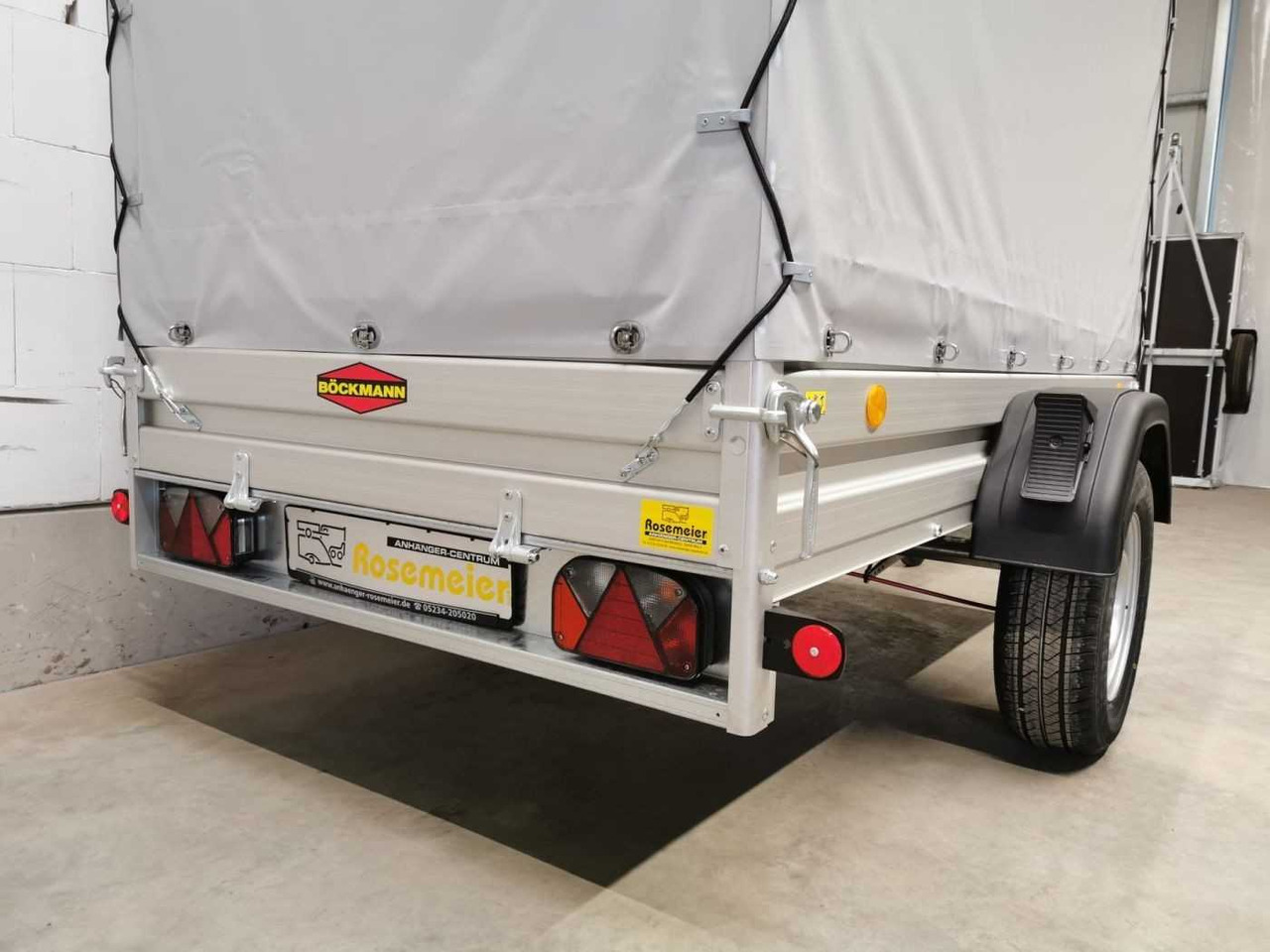 Remolque de coche nuevo BOECKMANN TL-AL 2513/135 Eco XXL Plane Kastenanhänger gebr: foto 30