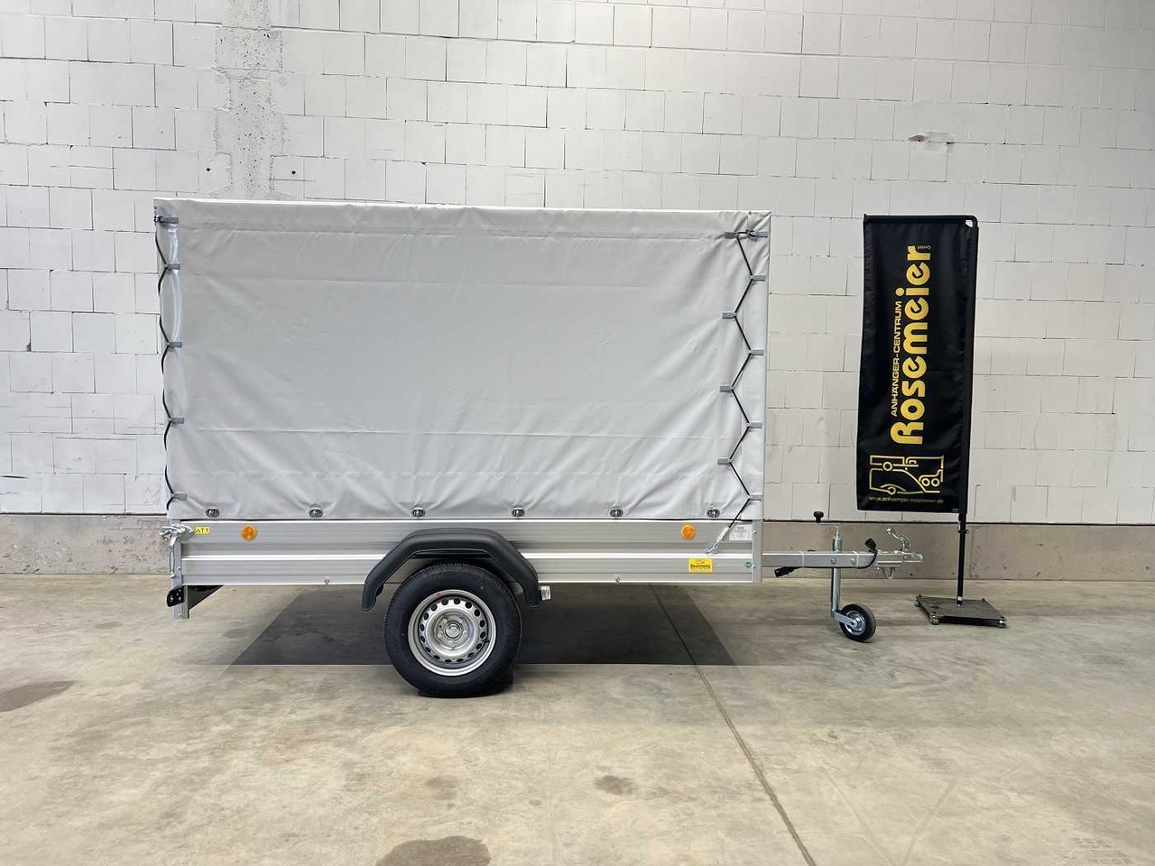 BOECKMANN TL-AL 2513/75 Plane Kastenanhänger ungebremst - Remolque de coche: foto 1 BOECKMANN TL-AL 2513/75 Plane Kastenanhänger ungebremst - Remolque de coche: foto 1