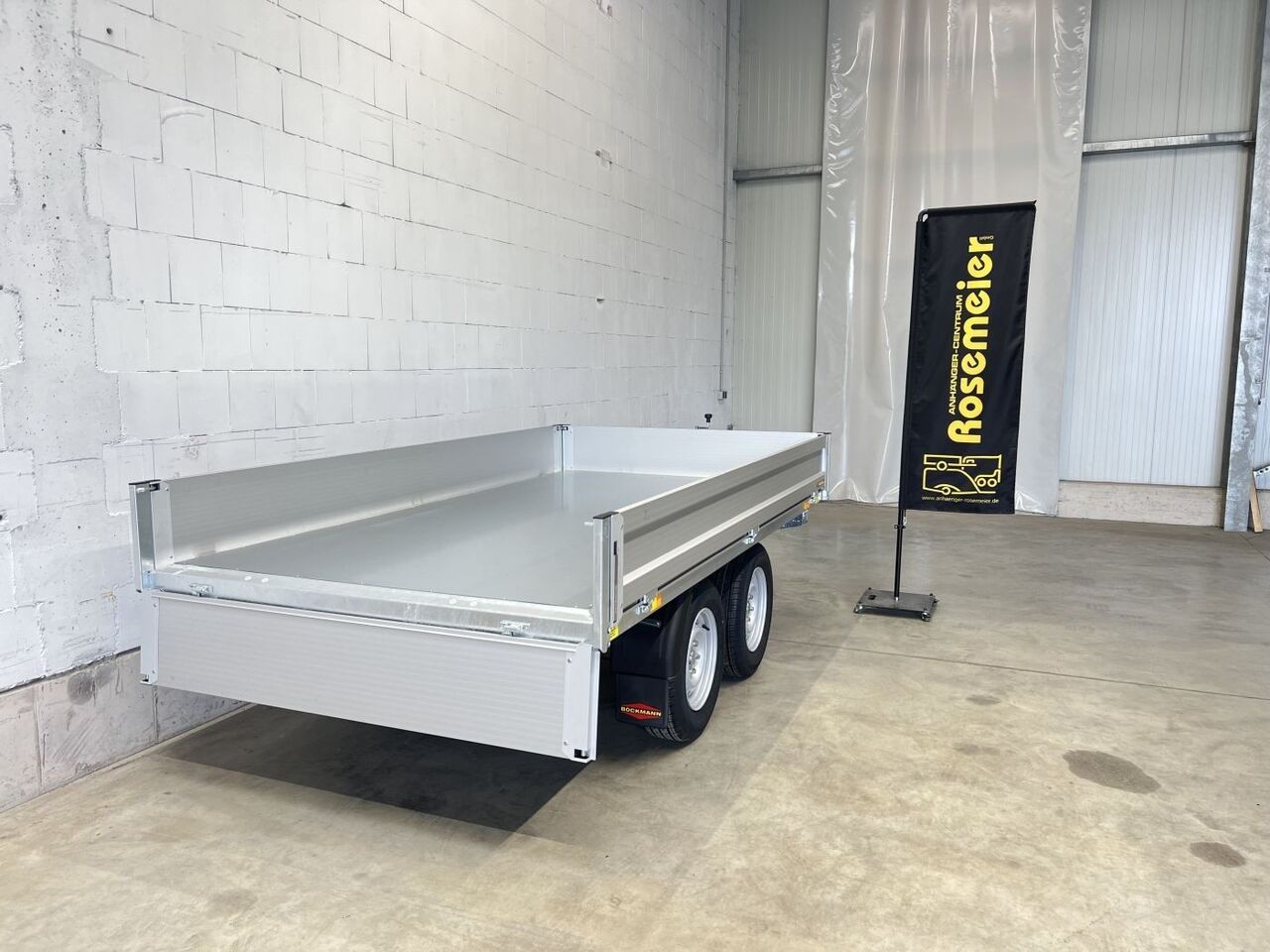 Böckmann DK-AL 3016/27 Eco Dreiseitenkipper - Volquete remolque: foto 1 Böckmann DK-AL 3016/27 Eco Dreiseitenkipper - Volquete remolque: foto 1