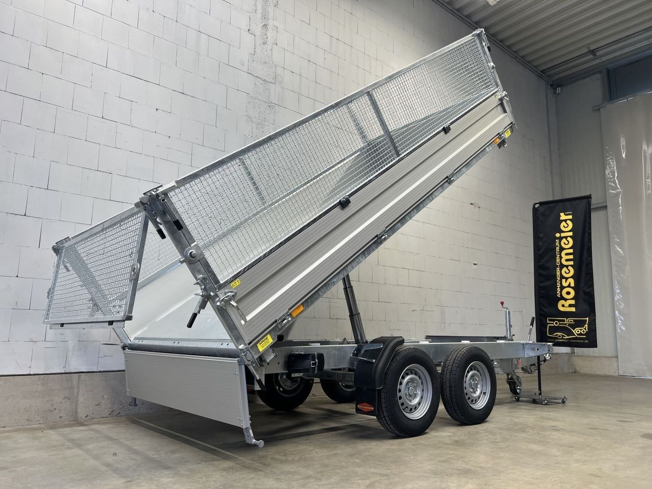 Böckmann DK-AL 3718/35 P Gitter Dreiseitenkipper - Volquete remolque: foto 1 Böckmann DK-AL 3718/35 P Gitter Dreiseitenkipper - Volquete remolque: foto 1