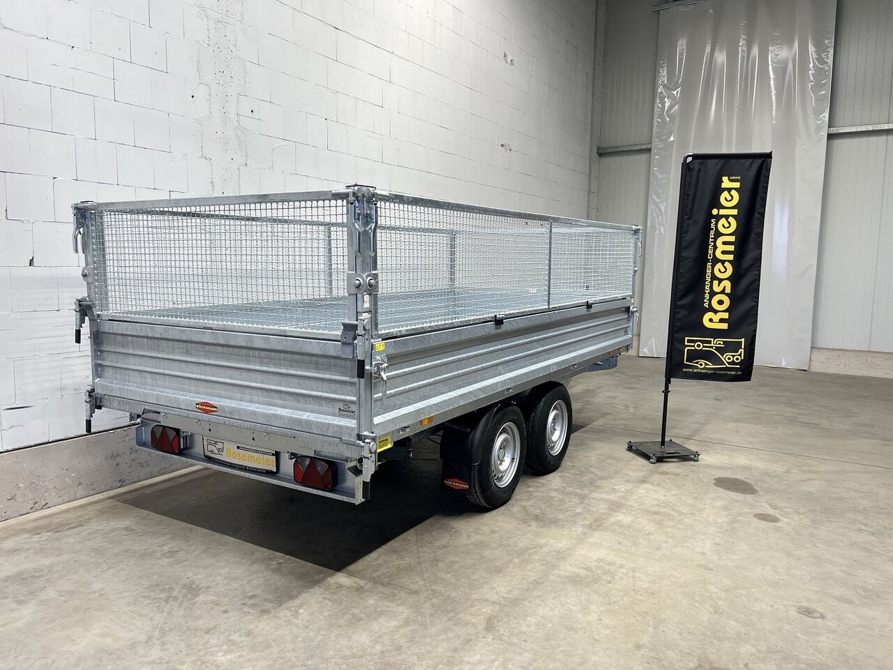 Böckmann DK-ST 3718/35 P Gitter Dreiseitenkipper - Volquete remolque: foto 3 Böckmann DK-ST 3718/35 P Gitter Dreiseitenkipper - Volquete remolque: foto 3