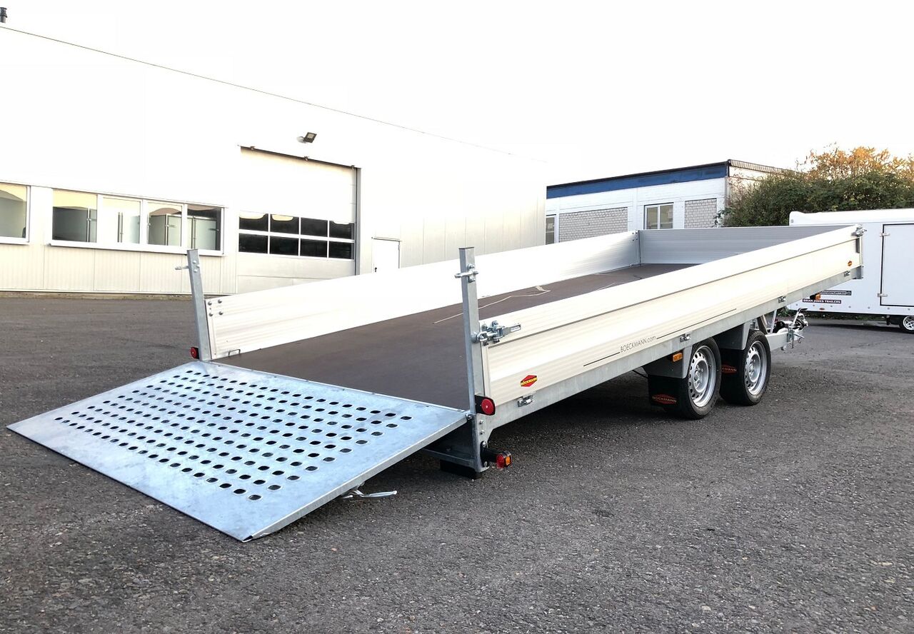Böckmann MH-AL 5020/35 BW Maschinentransporter - Remolque plataforma/ Caja abierta: foto 3 Böckmann MH-AL 5020/35 BW Maschinentransporter - Remolque plataforma/ Caja abierta: foto 3