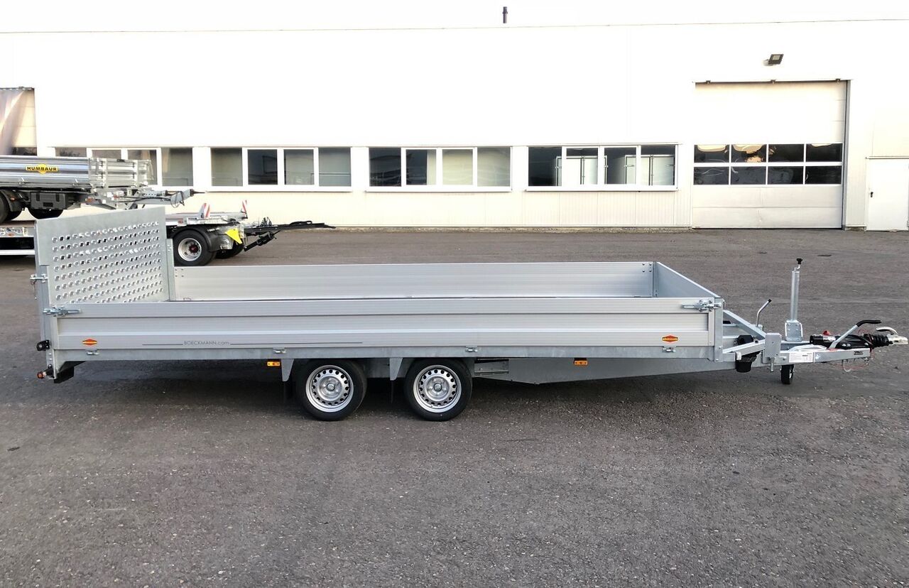 Böckmann MH-AL 5020/35 BW Maschinentransporter - Remolque plataforma/ Caja abierta: foto 2 Böckmann MH-AL 5020/35 BW Maschinentransporter - Remolque plataforma/ Caja abierta: foto 2