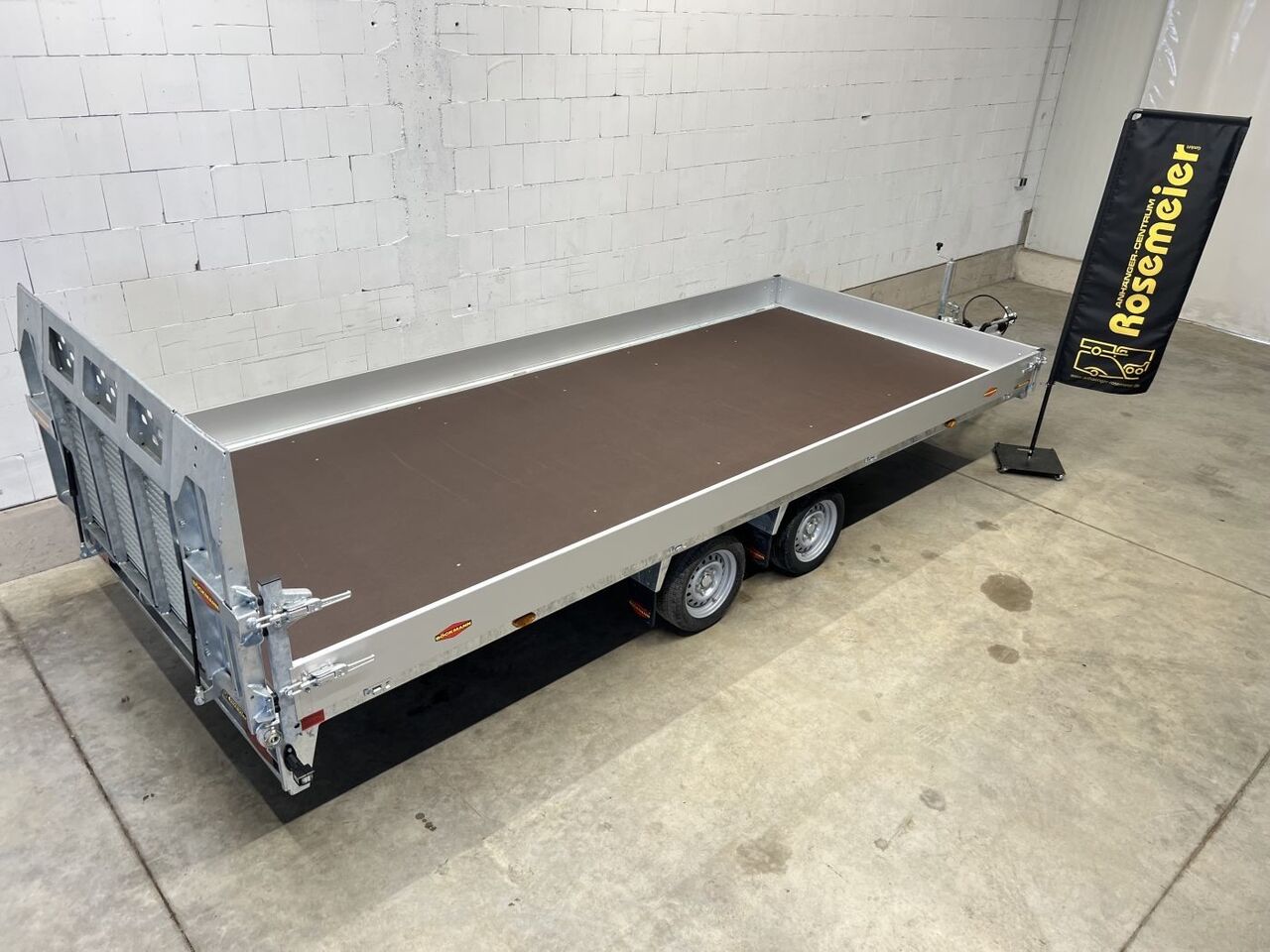 Böckmann MH-AL 5021/35 Maschinentransporter - Remolque plataforma/ Caja abierta: foto 3 Böckmann MH-AL 5021/35 Maschinentransporter - Remolque plataforma/ Caja abierta: foto 3
