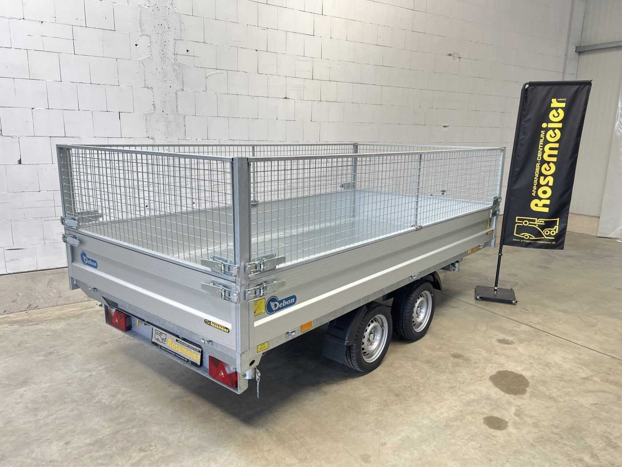 CHEVAL LIBERTE DEBON PW3.6E Gitter Dreiseitenkipper - Volquete remolque: foto 4 CHEVAL LIBERTE DEBON PW3.6E Gitter Dreiseitenkipper - Volquete remolque: foto 4