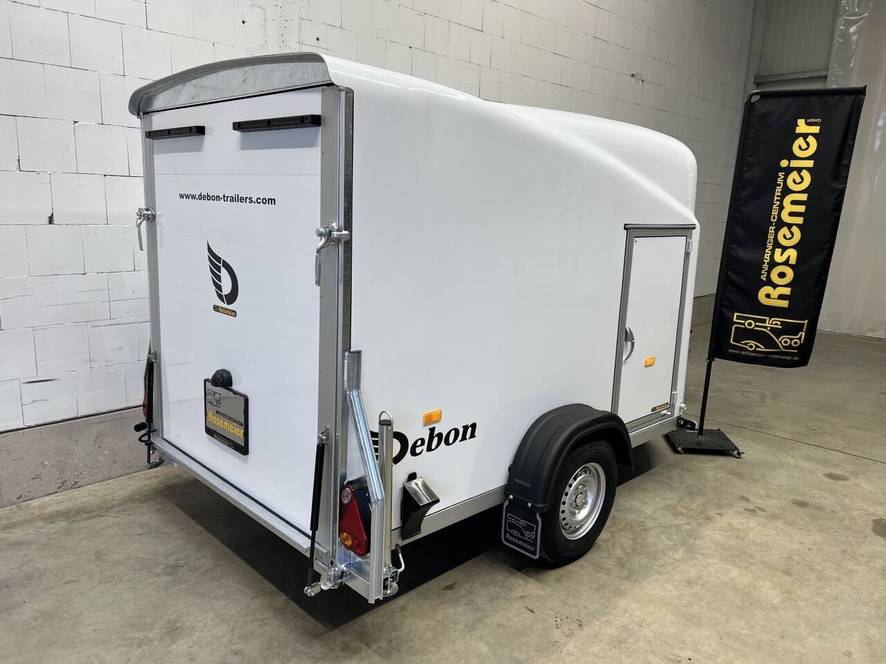 Cheval Liberte Debon Cargo 1300.02+Tür Kofferanhänger - Caja cerrada remolque: foto 3 Cheval Liberte Debon Cargo 1300.02+Tür Kofferanhänger - Caja cerrada remolque: foto 3