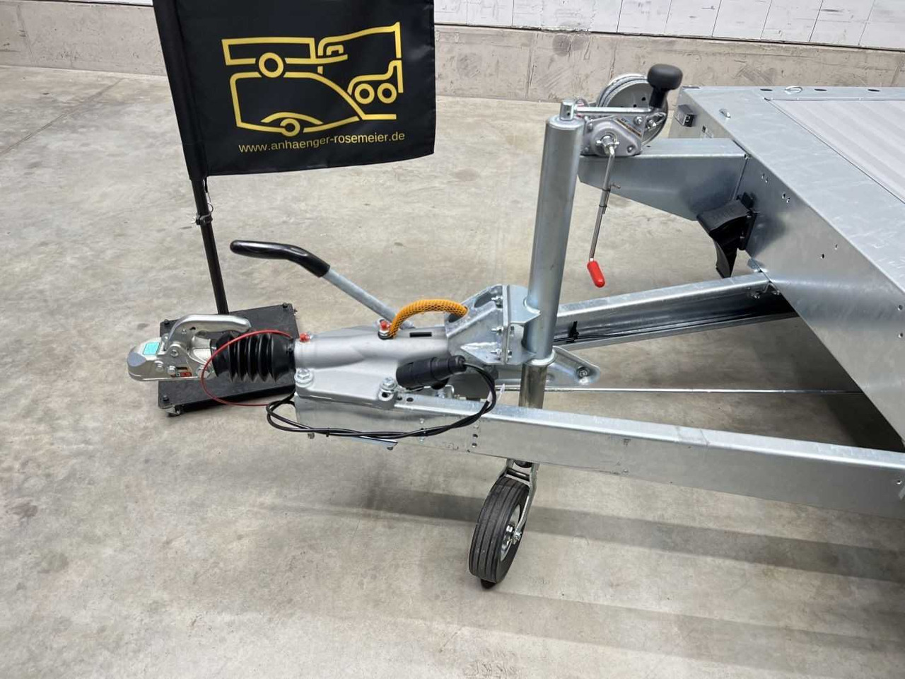 Portavehículos remolque nuevo MARTZ GT Plateau 450/2 S 3T Alu Plattformanhänger: foto 23