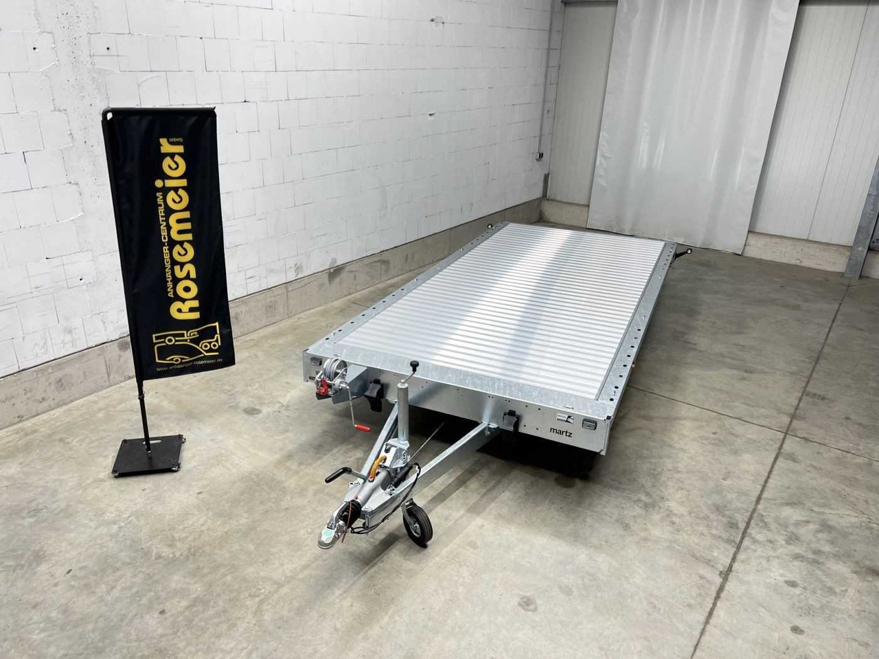 Portavehículos remolque nuevo MARTZ GT Plateau 450/2 S 3T Alu Plattformanhänger: foto 30