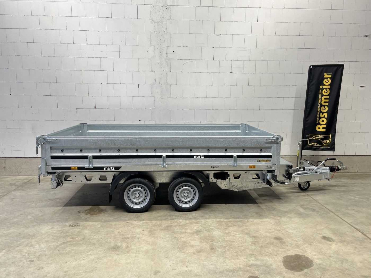 MARTZ Kipper 320/2 C S 3,5T Dreiseitenkipper - Volquete remolque: foto 2 MARTZ Kipper 320/2 C S 3,5T Dreiseitenkipper - Volquete remolque: foto 2