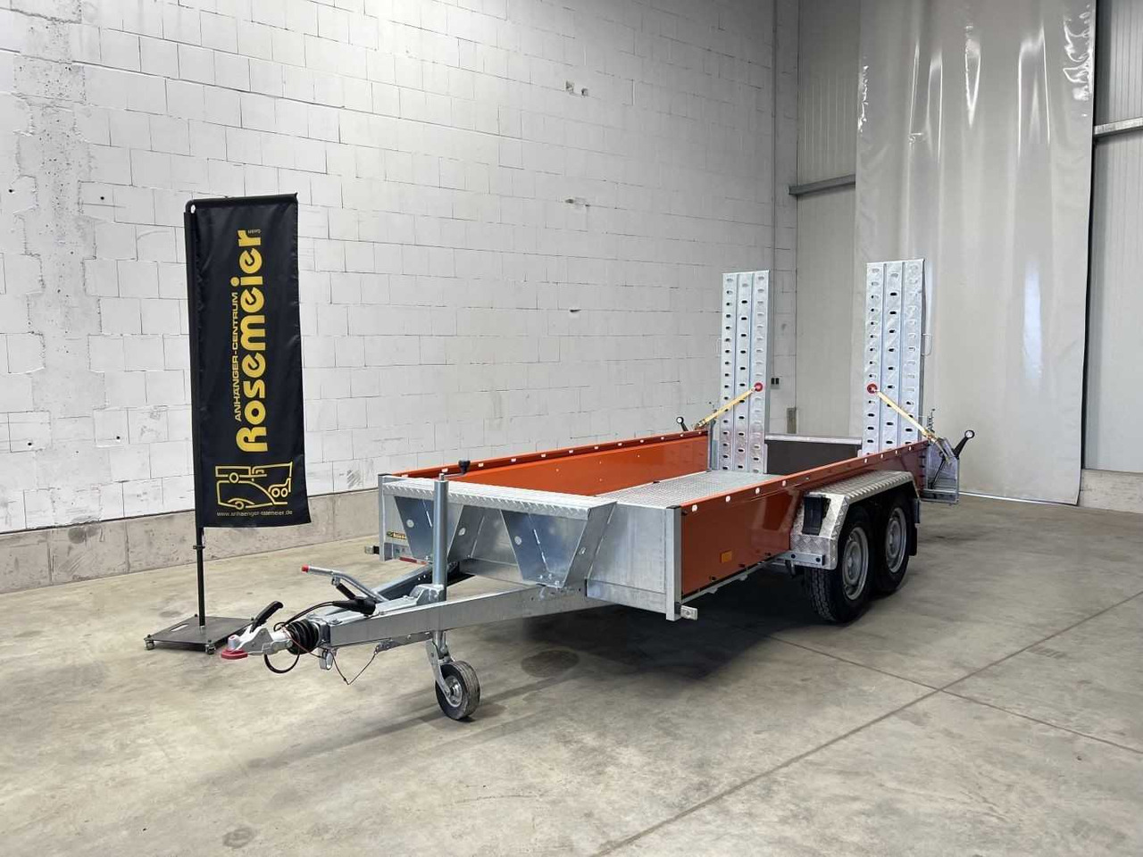 Remolque porta maquinaria nuevo ROSEMEIER VE BAT C35.36 orange Maschinentransporter: foto 25