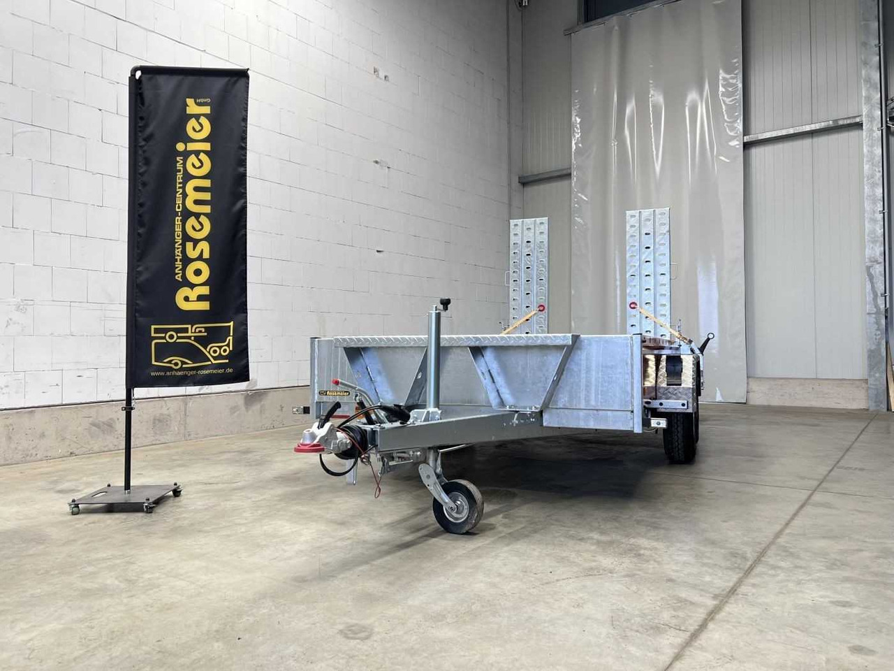 Remolque porta maquinaria nuevo ROSEMEIER VE BAT C35.36 orange Maschinentransporter: foto 24