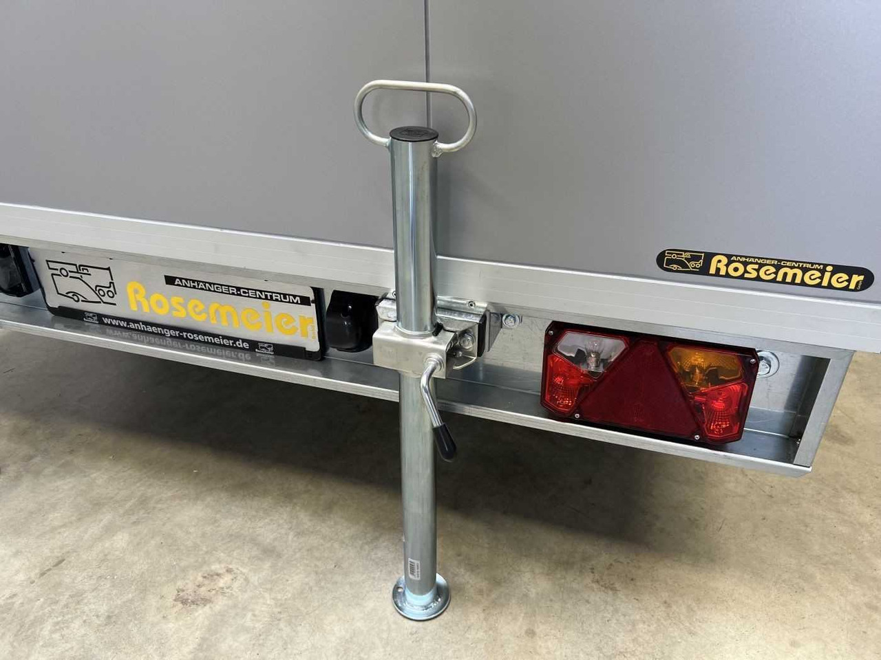 Remolque nuevo ROSEMEIER VE 1 Damen, 1 Herren, U SILVER Toilettenanhänger: foto 6