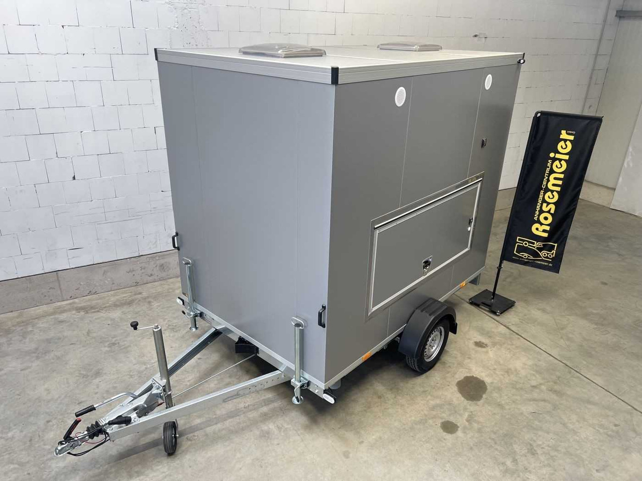 Remolque nuevo ROSEMEIER VE 1 Damen, 1 Herren, U SILVER Toilettenanhänger: foto 29