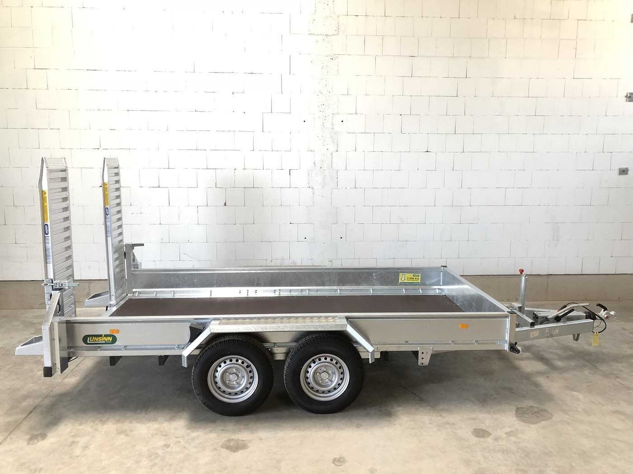 Remolque nuevo UNSINN UB 3618-35-14 Maschinentransporter: foto 1