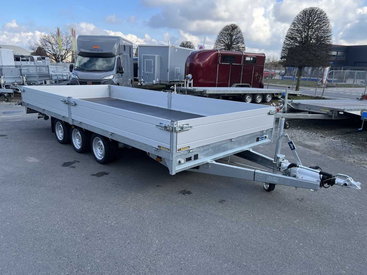 Remolque plataforma/ Caja abierta nuevo SARIS PL 506 224 3500 3 Hochlader: foto 1