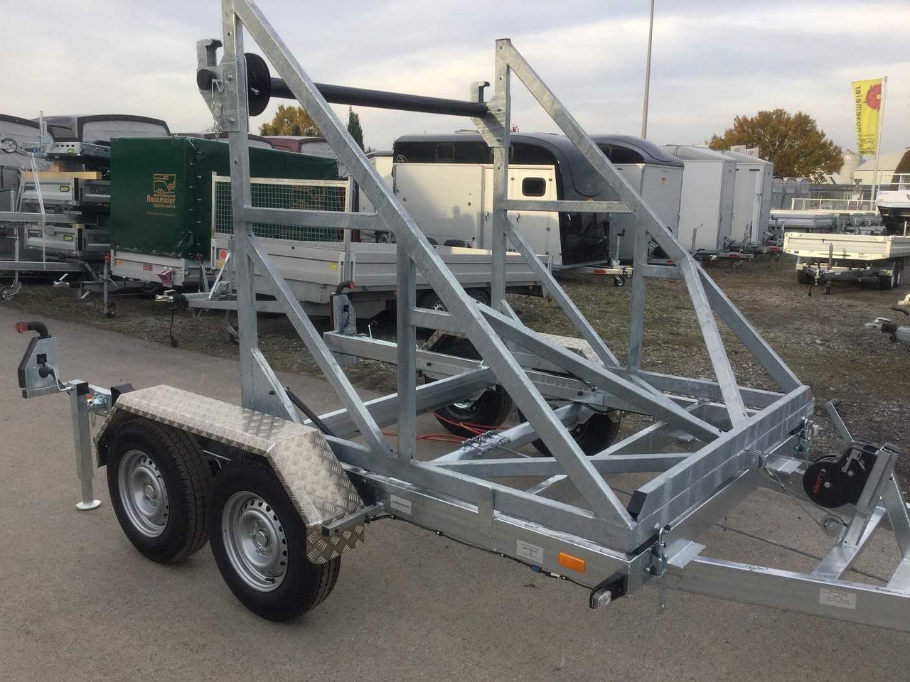 Remolque portabobinas nuevo STEDELE KTT 35 Kabeltrommelanhänger: foto 1