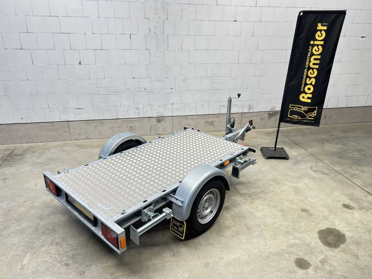 VEZEKO Generator 1-Achser Maschinentransporter - Remolque para moto: foto 4 VEZEKO Generator 1-Achser Maschinentransporter - Remolque para moto: foto 4