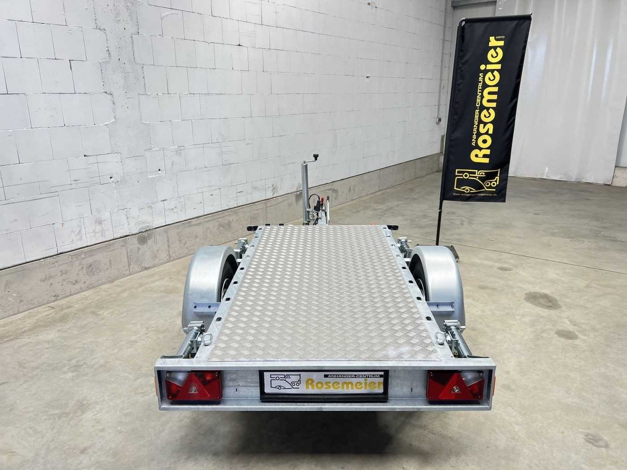 VEZEKO Generator 1-Achser Maschinentransporter - Remolque para moto: foto 3 VEZEKO Generator 1-Achser Maschinentransporter - Remolque para moto: foto 3