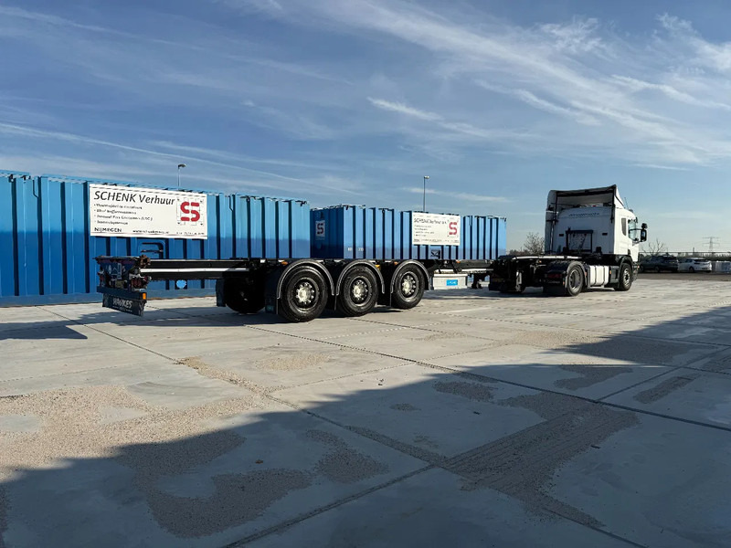 D-Tec Flexitrailer 3x Extandable / For all sizes container/tyres all 80%/Holland Trailer - Portacontenedore/ Intercambiable semirremolque: foto 4 D-Tec Flexitrailer 3x Extandable / For all sizes container/tyres all 80%/Holland Trailer - Portacontenedore/ Intercambiable semirremolque: foto 4