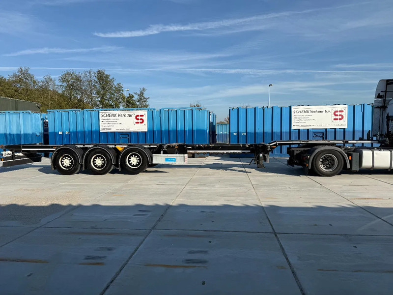 D-Tec Flexitrailer 3x Extandable / For all sizes container/tyres all 80%/Holland Trailer - Portacontenedore/ Intercambiable semirremolque: foto 2 D-Tec Flexitrailer 3x Extandable / For all sizes container/tyres all 80%/Holland Trailer - Portacontenedore/ Intercambiable semirremolque: foto 2
