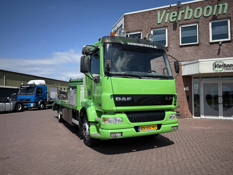 DAF LF 55 LF55-180 Machinetransporter / 6 cilinder / Manual / 7m / low kilometers - Portavehículos camión: foto 1 DAF LF 55 LF55-180 Machinetransporter / 6 cilinder / Manual / 7m / low kilometers - Portavehículos camión: foto 1