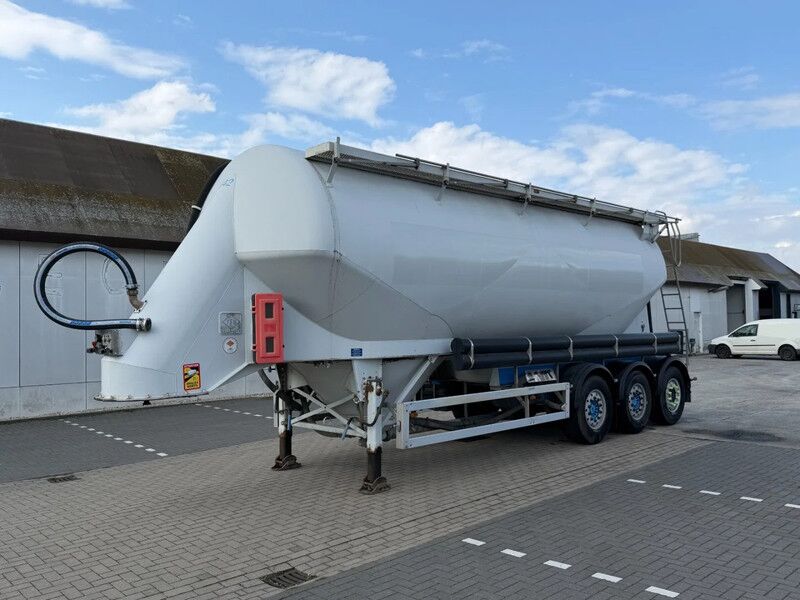 Feldbinder EUT 40 3 EUT 40 3 Alu. Zement Silo - Powder Bulk tank Onderlosser 1 Comp.| 39 m3 - Semirremolque silo: foto 3 Feldbinder EUT 40 3 EUT 40 3 Alu. Zement Silo - Powder Bulk tank Onderlosser 1 Comp.| 39 m3 - Semirremolque silo: foto 3