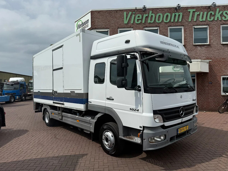Mercedes-Benz Atego 1024 ATEGO 1024L Kuhlkoffer Carrier Anhangerkupplung TUV bis 10-2025 - Frigorífico camión: foto 1 Mercedes-Benz Atego 1024 ATEGO 1024L Kuhlkoffer Carrier Anhangerkupplung TUV bis 10-2025 - Frigorífico camión: foto 1