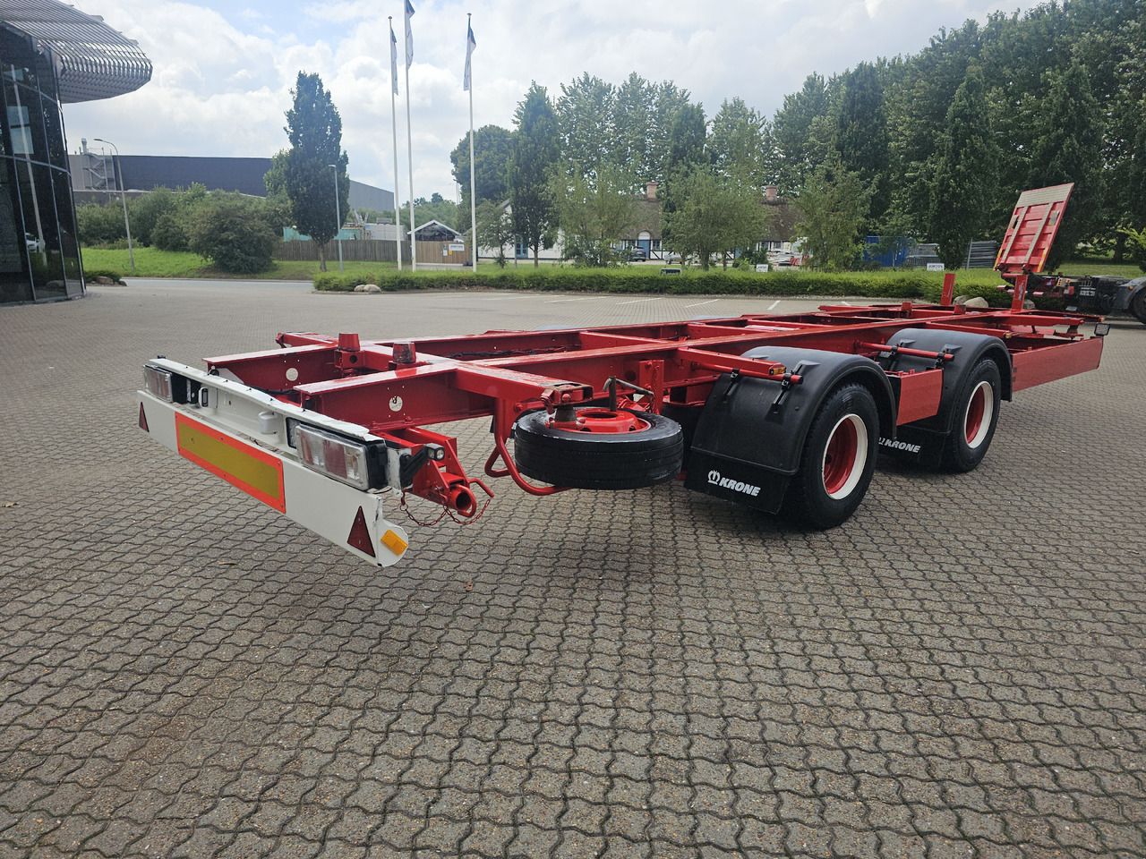 Krone 2 Aksl. Kærre - Portacontenedore/ Intercambiable remolque: foto 4 Krone 2 Aksl. Kærre - Portacontenedore/ Intercambiable remolque: foto 4