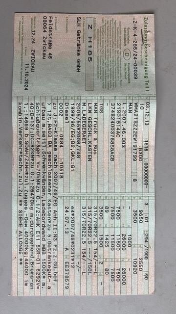 Boose Getränkeanhänger mit Ladebordwand - Transporte de bebidas remolque: foto 4 Boose Getränkeanhänger mit Ladebordwand - Transporte de bebidas remolque: foto 4