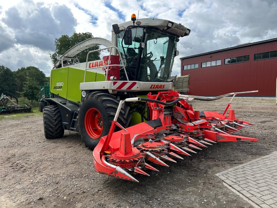 CLAAS Jaguar 890 mit Kemper 360 und PU - Cosechadora: foto 1 CLAAS Jaguar 890 mit Kemper 360 und PU - Cosechadora: foto 1